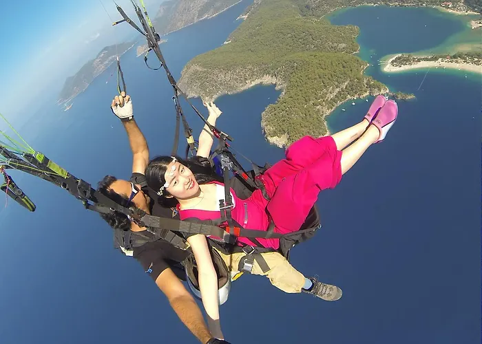 Fethiye Çalış'da Denize Sıfır Özel Plajlı Lüks Daire Daire *